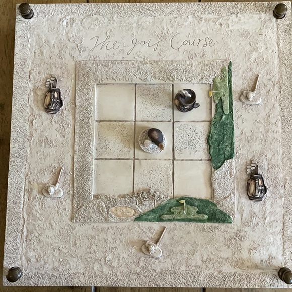 Hen Feathers Golf Checkers Set - Picture 9 of 15